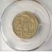 AUSTRALIA 2000 . ONE 1 DOLLAR COIN . ERROR . MULE . STRUCK ON TEN CENT